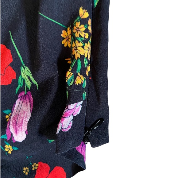 Zara trafalic collection cropped vneck blouse size S - Picture 5 of 8